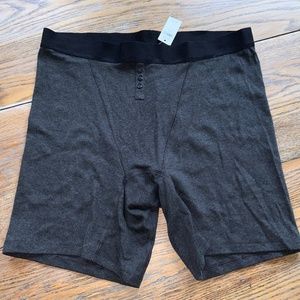 AERIE boxer shorts/womens XL/NWT/dk gray
